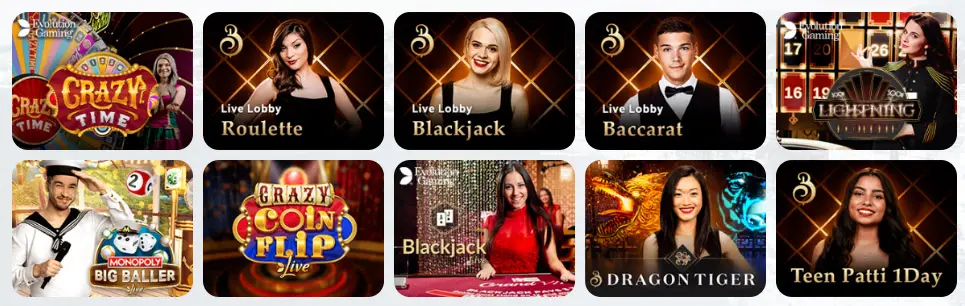 Jeux de casino en direct Casino Li.Bet