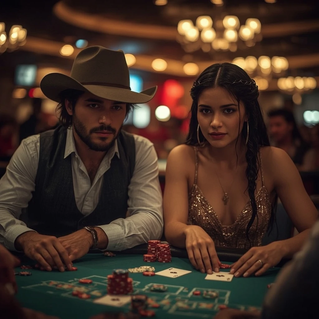 photo de deux joueurs de poker Casino Li.Bet
